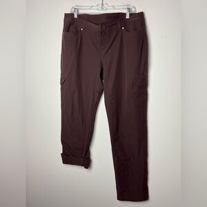 Kuhl Women's Brown Straight Leg Outdoor Adventure Hiking Pants